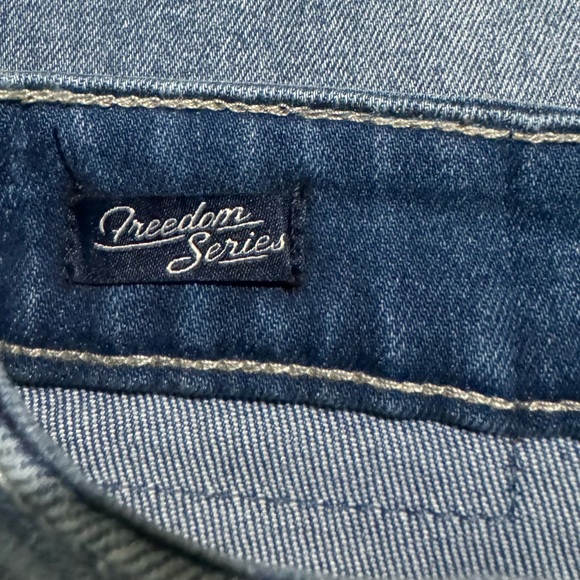 Buffalo David Button•Relaxed Straight•Driven•Stretch•Mens Indigo Jeans•34 x 30 - Picture 9 of 12